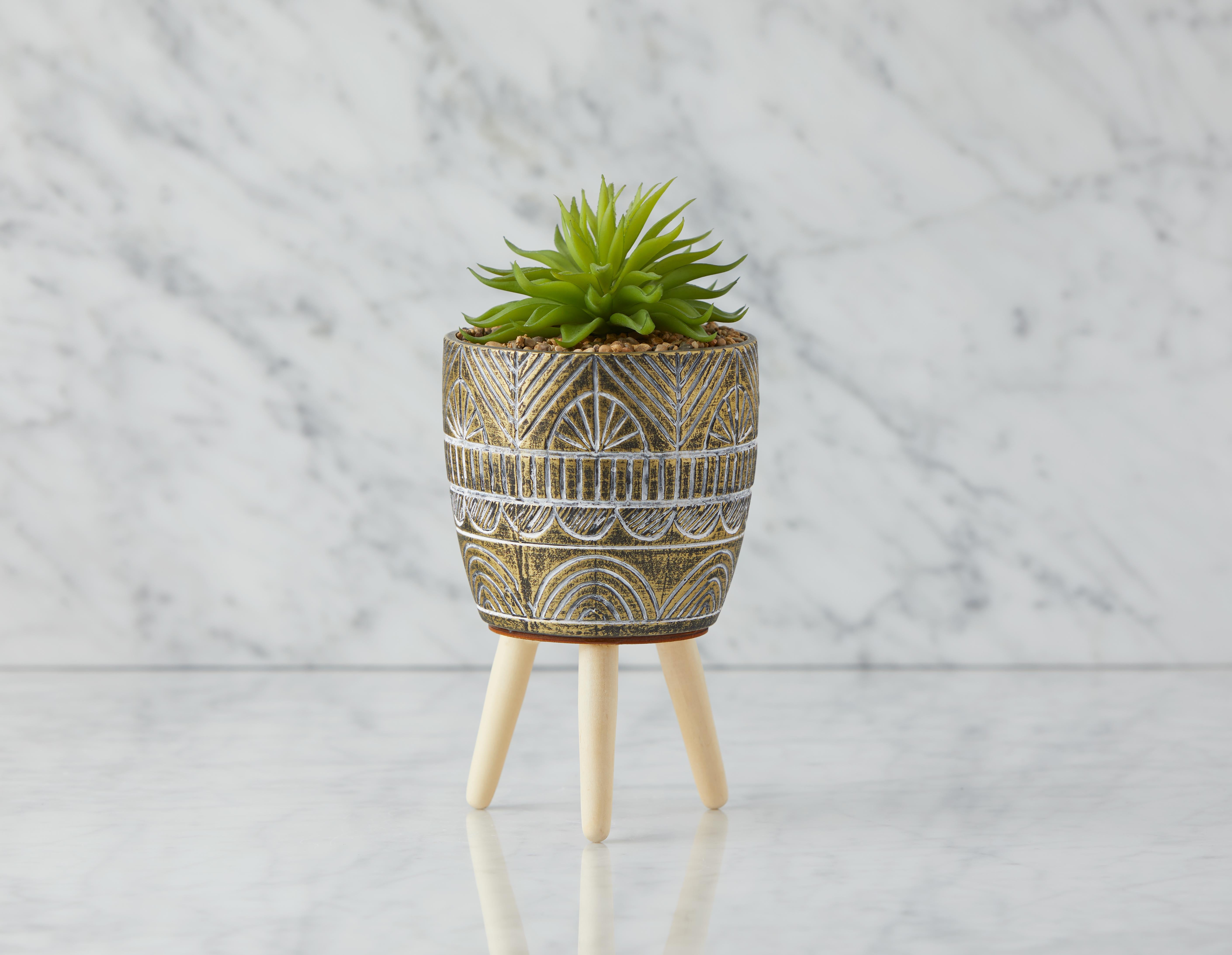 FYTO IV - artificial potted plant 28 cm - Multi