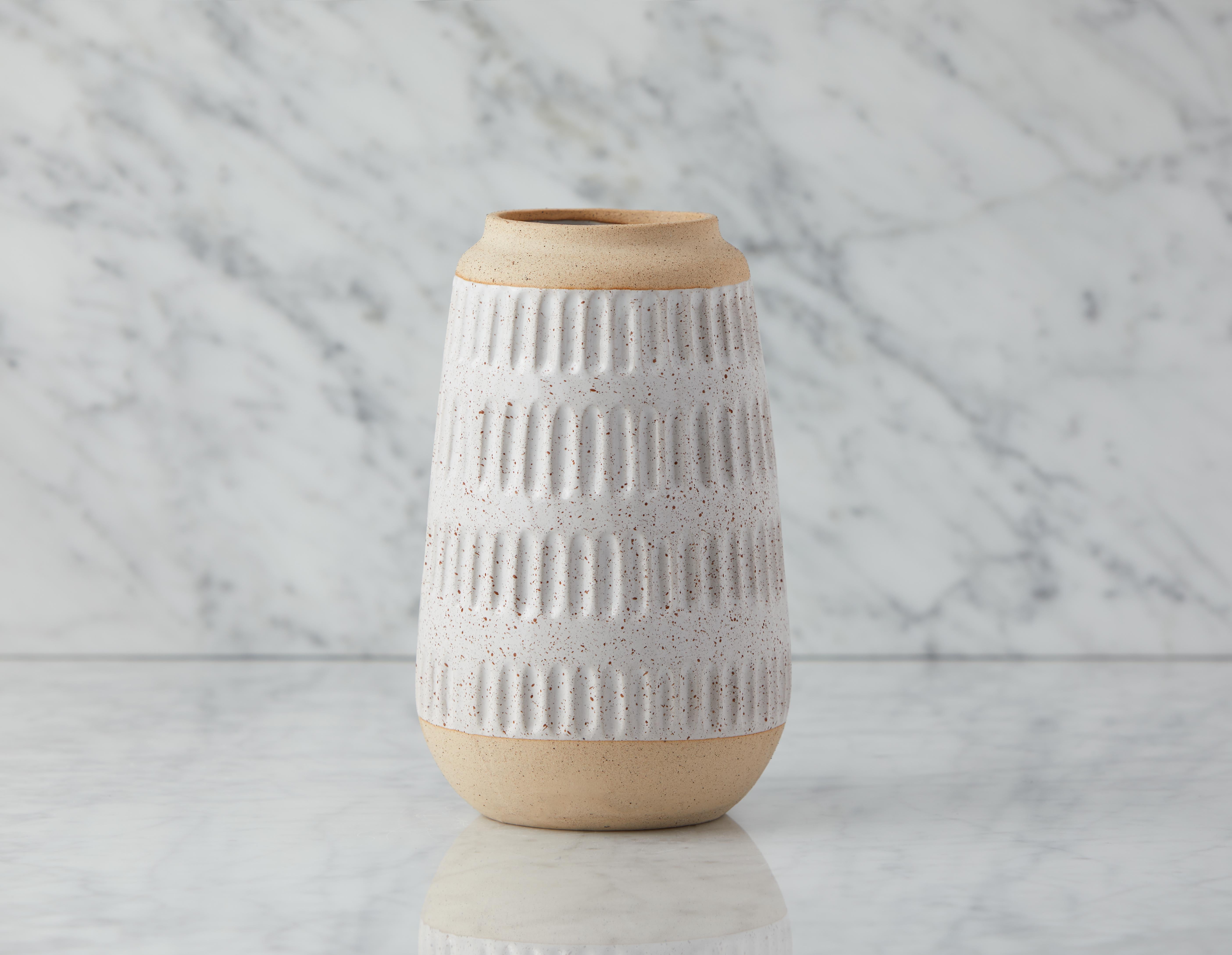 LIZA - vase en céramique 25 cm - Multi