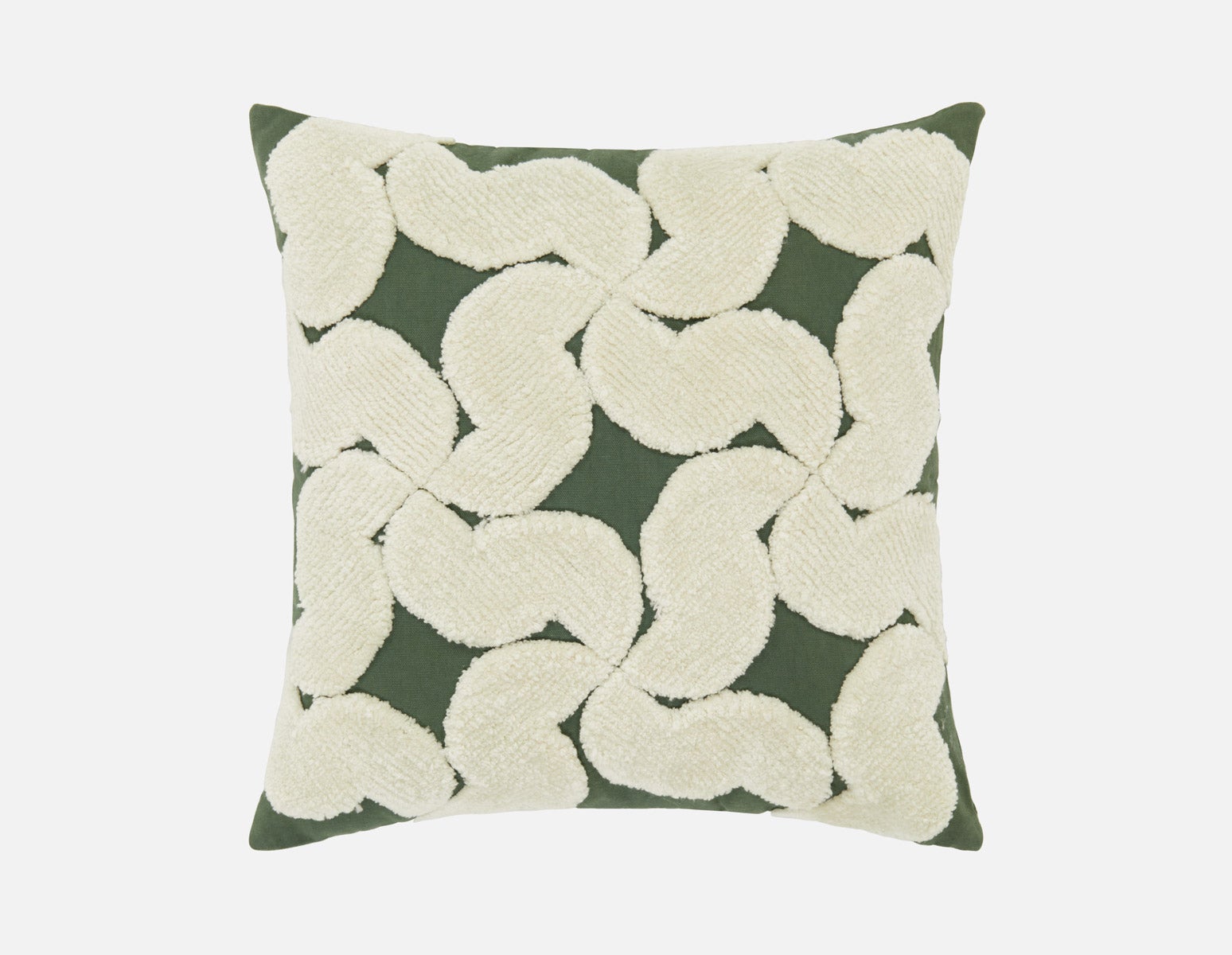 ALARA - cushion 45cm x 45cm - Green