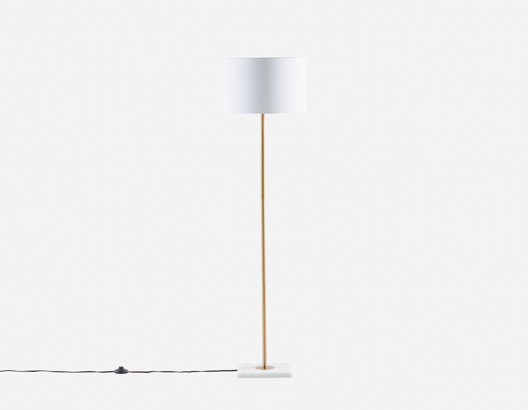 THELMA - lampe sur pied 150 cm haut. - Or