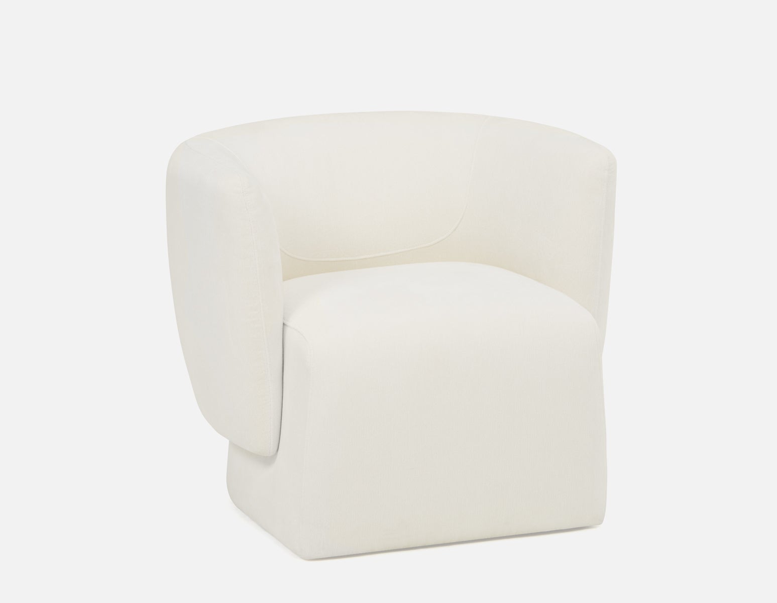 ROANNE - fauteuil - Crème