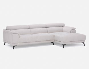 VENTURA - modern right-facing sectional sofa - Beige