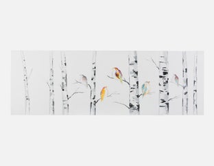 CANDIDE - tableau peint à la main 150 cm x 50 cm - Aucun