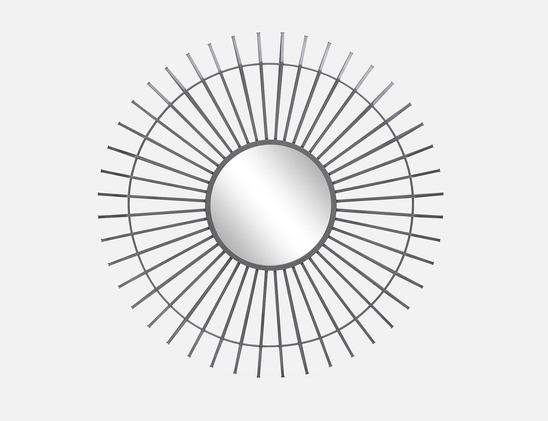 HELIOS - mirror 101 cm - Gunmetal 