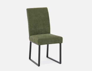 JASON - chaise de salle à manger industriel moderne - Vert