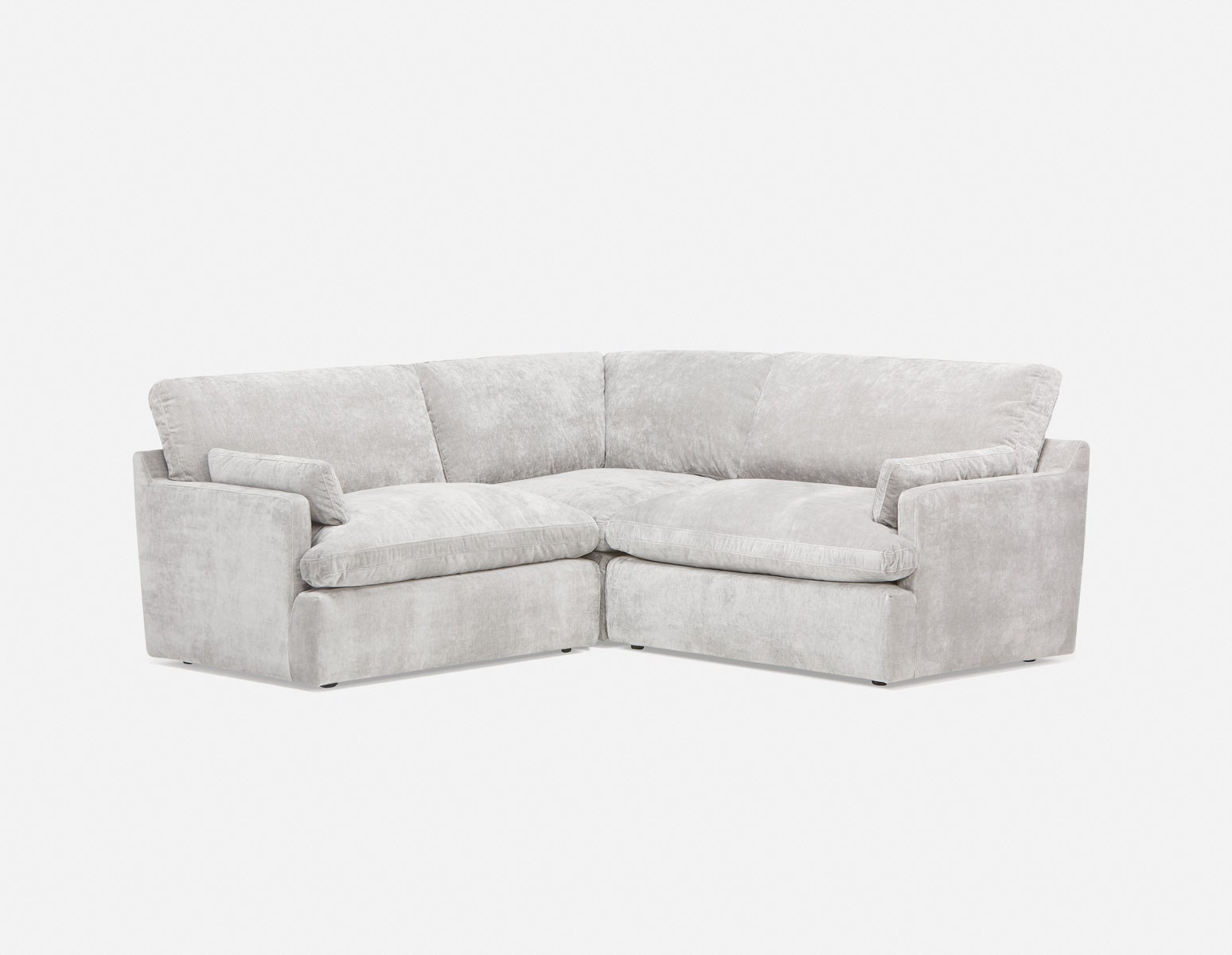 CHABLIS - 3-pc modular interchangeable sofa - Grey