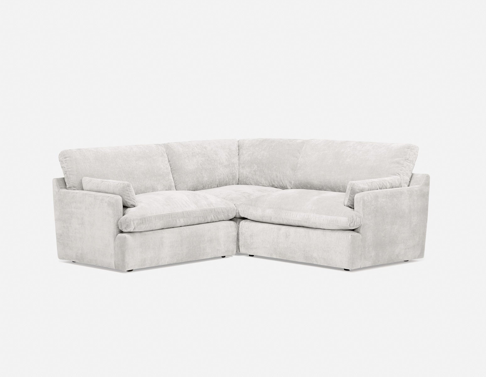 CHABLIS - 3-pc modular interchangeable sofa - Cream