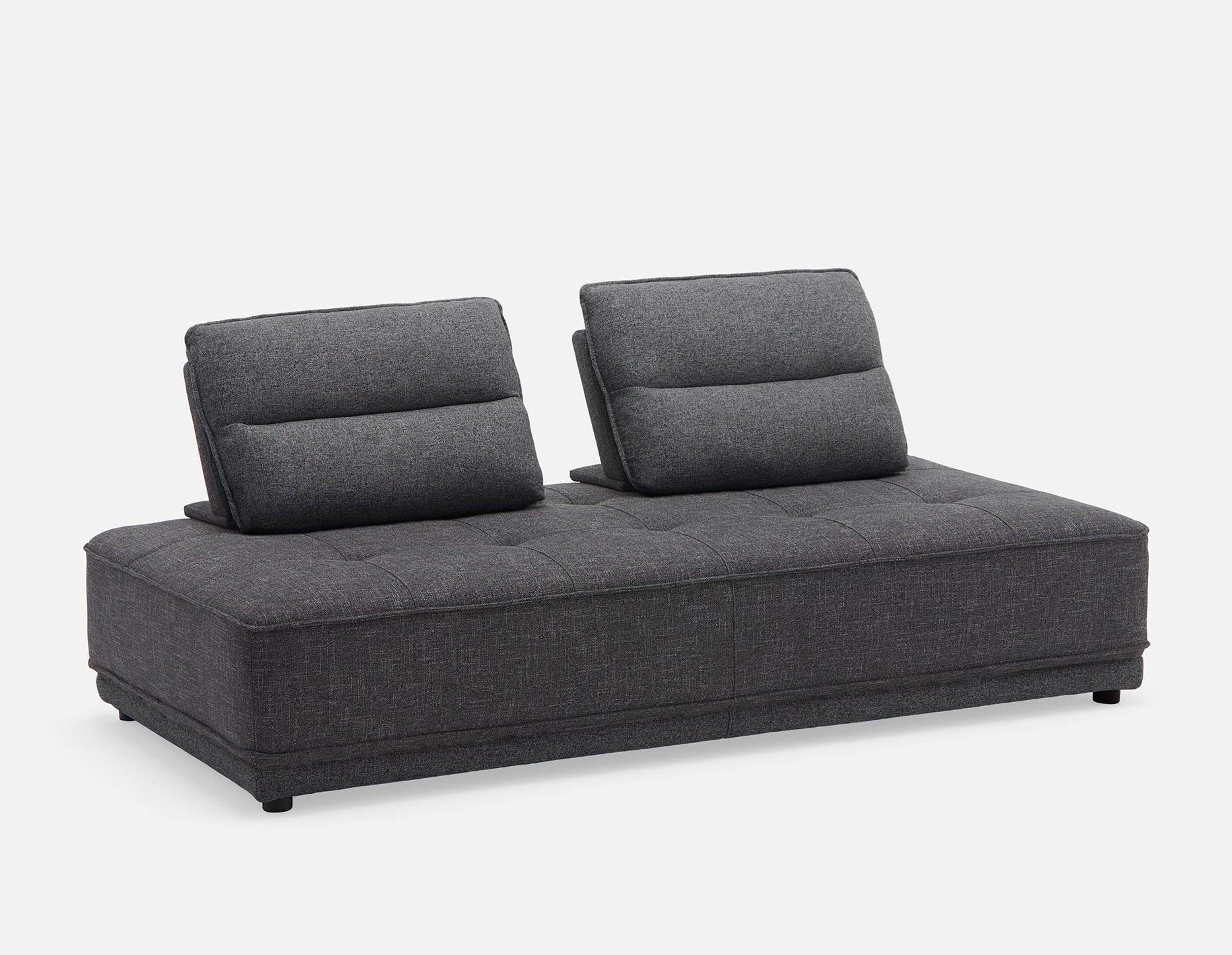 CHAMELEON - canapé moderne - Gris foncé