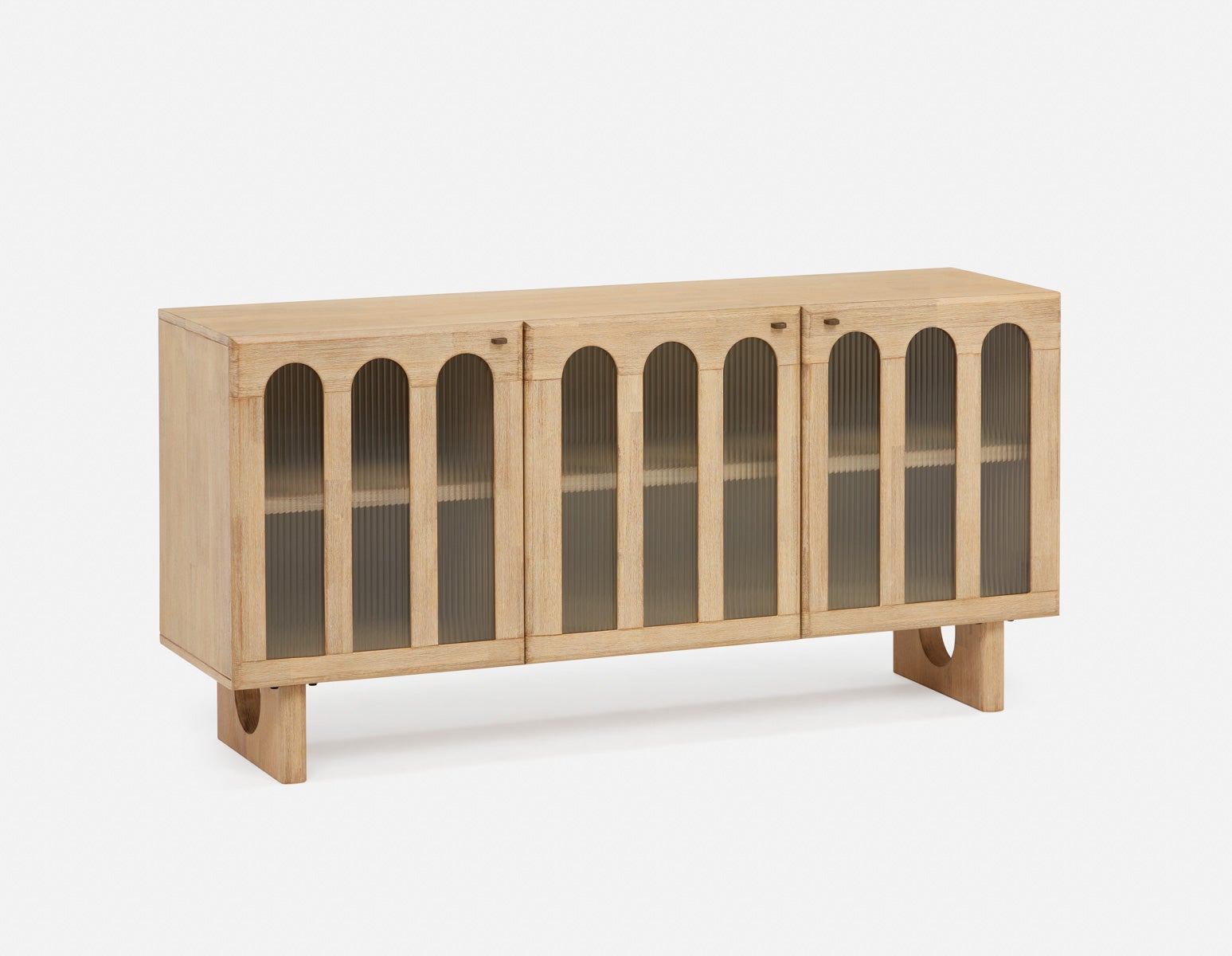 PRIYA - elegant 3-door sideboard - Natural