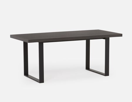 KIERA - table de salle à manger moderne 180cm - Noir