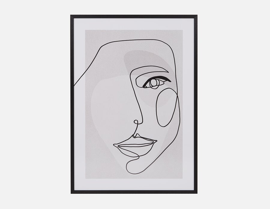 DARCIE tableau encadré 73x103cm undefined