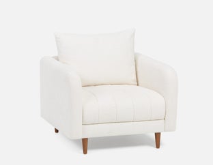 WILLOW - armchair - Cream