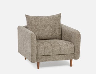 WILLOW - armchair - Taupe