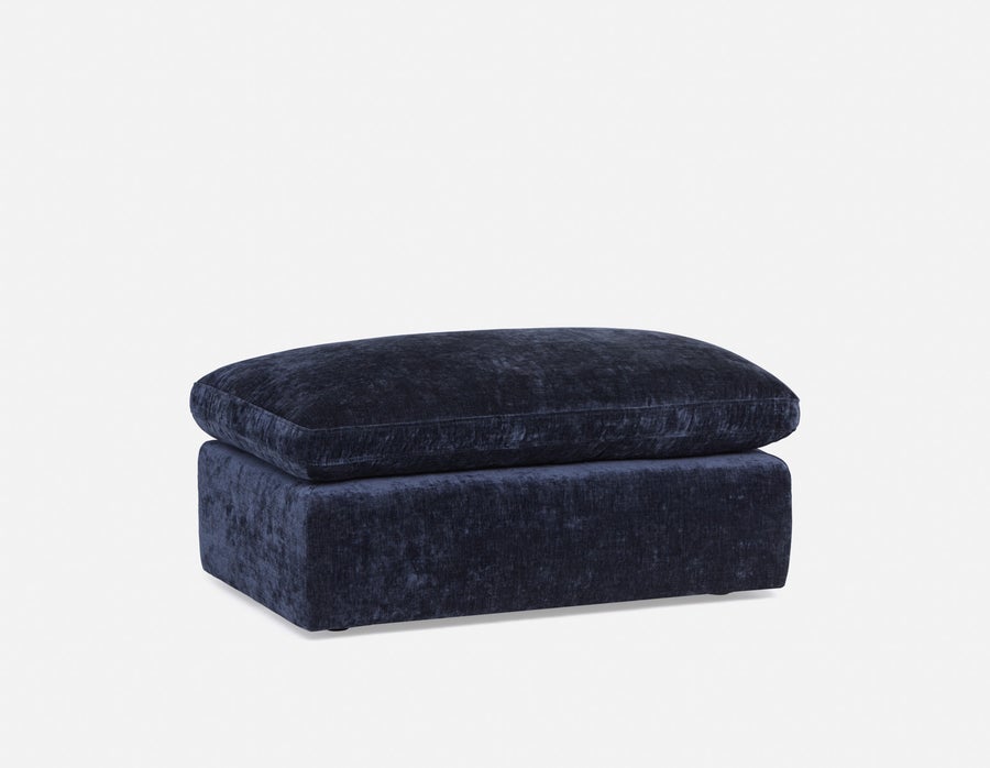 CHABLIS luxurious ottoman 44" x 22" undefined