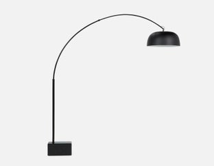 CASSIDY - floor lamp 225 cm height - Black