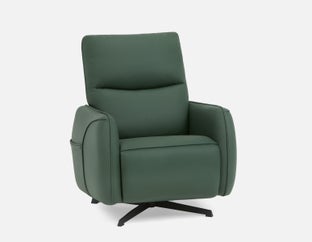 JASPER - modern contemporary power-reclining armchair - Green