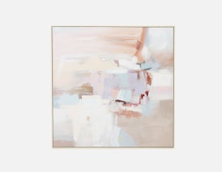 CLORENE II - framed wall art 103 x 103cm - Multi