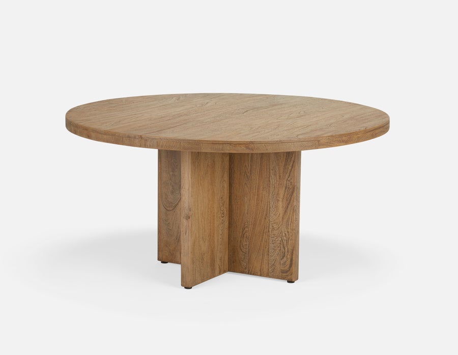 MISTRA recycled timber dining table 150 cm undefined
