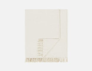 BID - jeté 50" x 60" - Crème