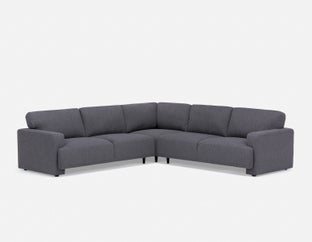 ARTHUR - modern sectional sofa - Dark Grey
