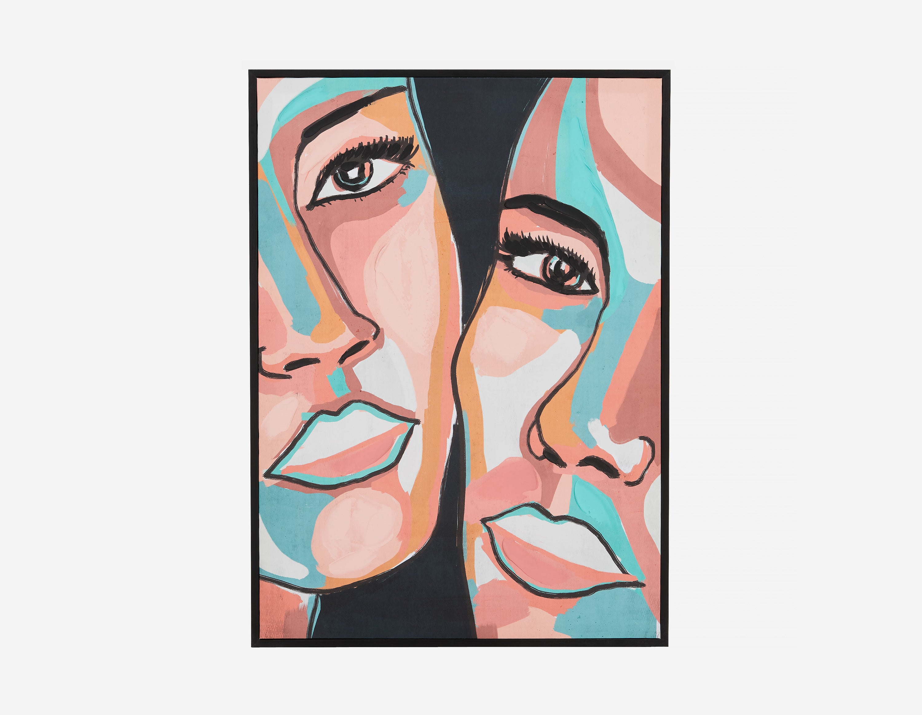 GRACE - giclée encadrée avec embellissement 50x70cm - Multi