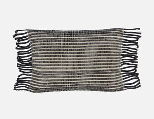 ISABELA - cushion 50cm x 35cm - Black