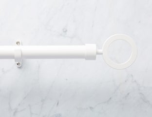 BRANA - curtain rod set - White