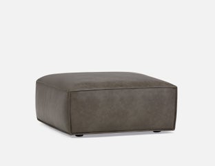 VARZY - pouf 86 cm - Gris
