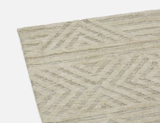 SAVAN - knitted polyester rug 6'x9' - Multi