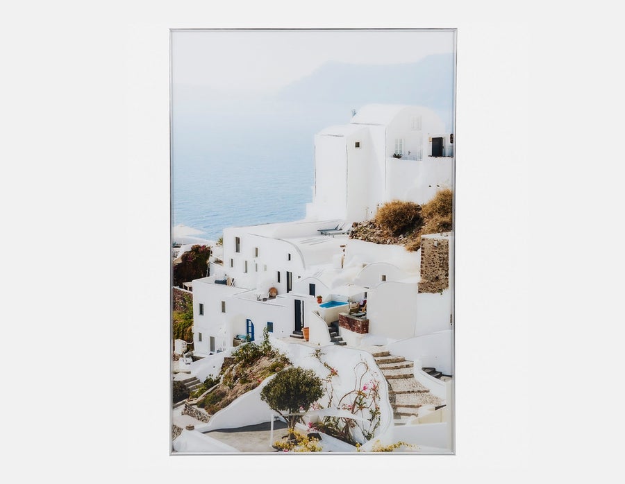 SANTORINI II framed giclée 100 cm x 150 cm undefined