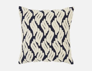 DEFNE - cushion 45cm x 45cm - Dark Blue