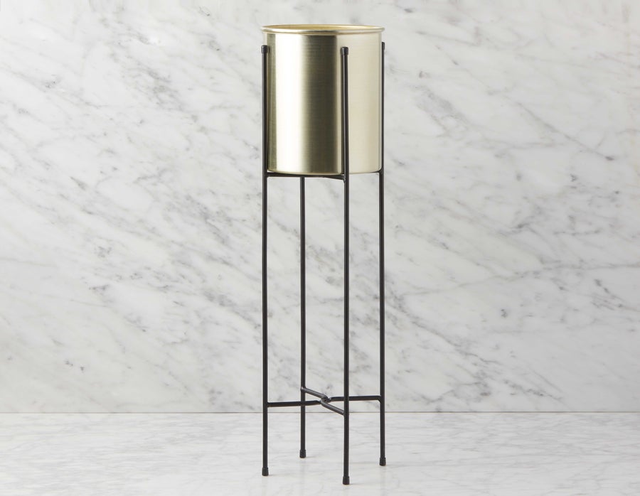LAURI cache-pot en métal et support 68 cm undefined