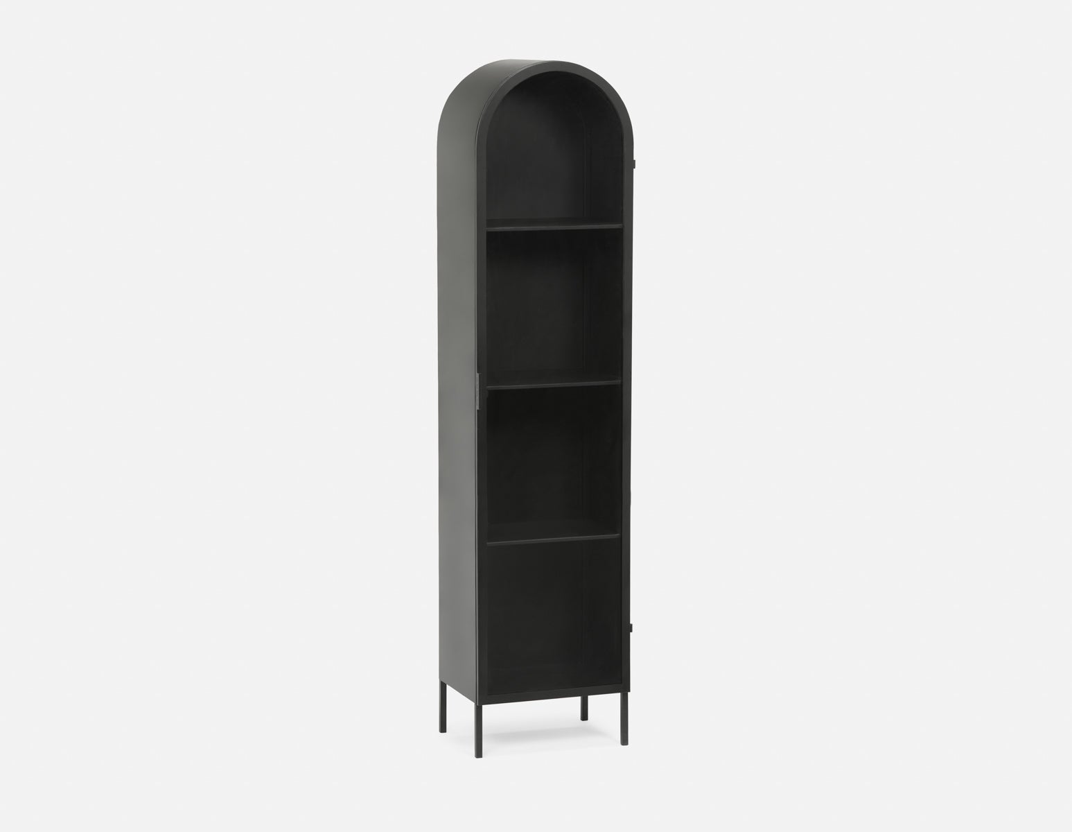 ZELDA - industrial vintage iron cabinet - Gunmetal 
