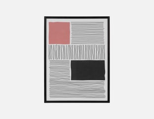 CLAUS - framed wall art 31x41cm - Multi