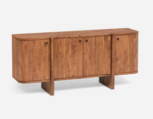 MUMBAI - 4-door sideboard - Natural
