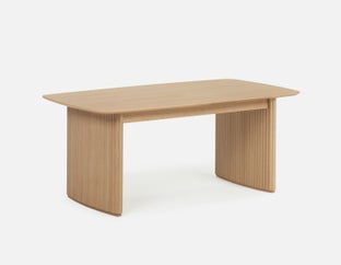LESTER - extendable dining table 180 cm to 220 cm - Natural