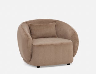 PATON - chaise d'appoint contemporaine - Taupe