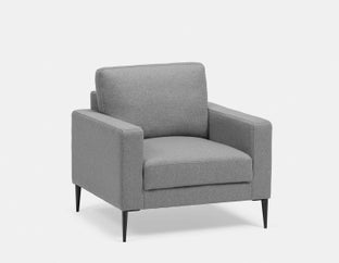 TERESA - fauteuil - Gris