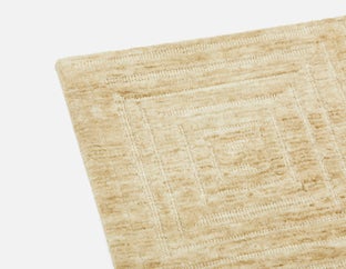 ASTERIA - tapis tricoté en polyester 8'x10' - Beige