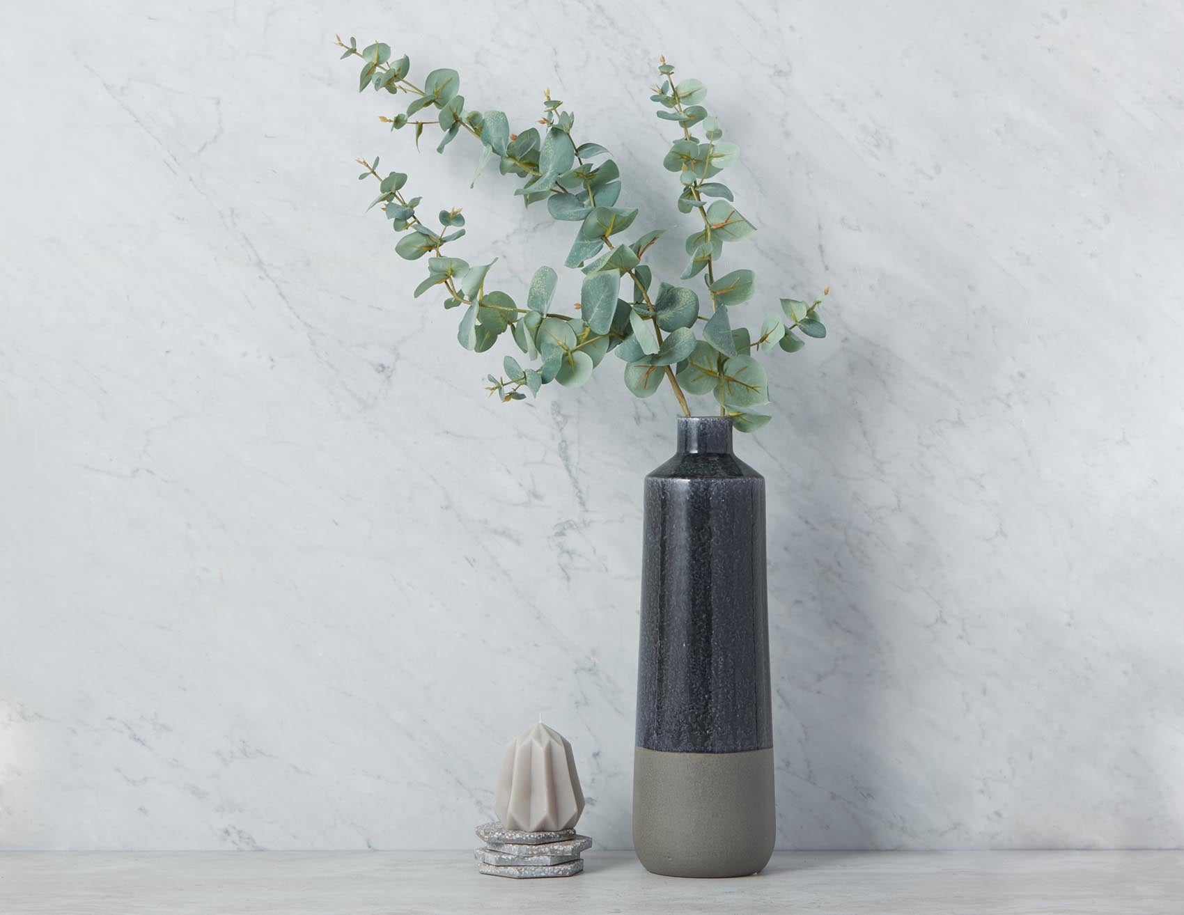 EUCALYPTUS - plante artificielle 115 cm - Vert