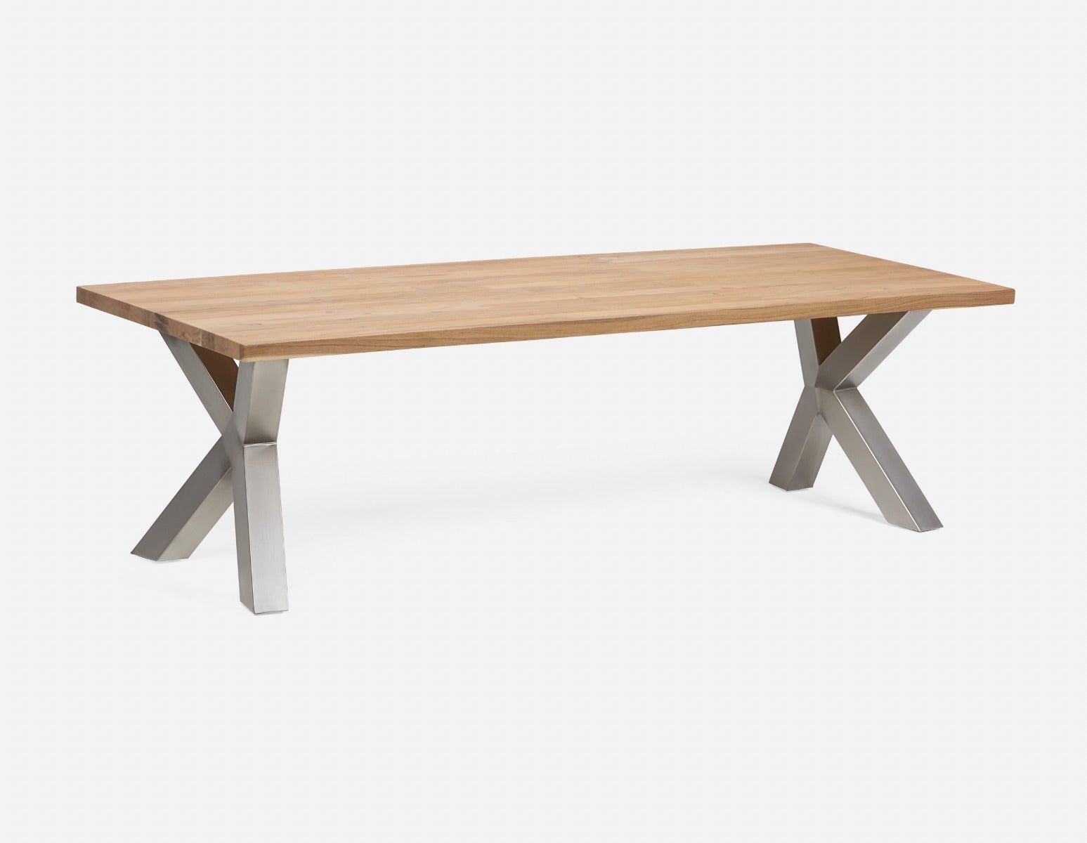 SHIZEN - acacia wood large dining table 260cm - Natural
