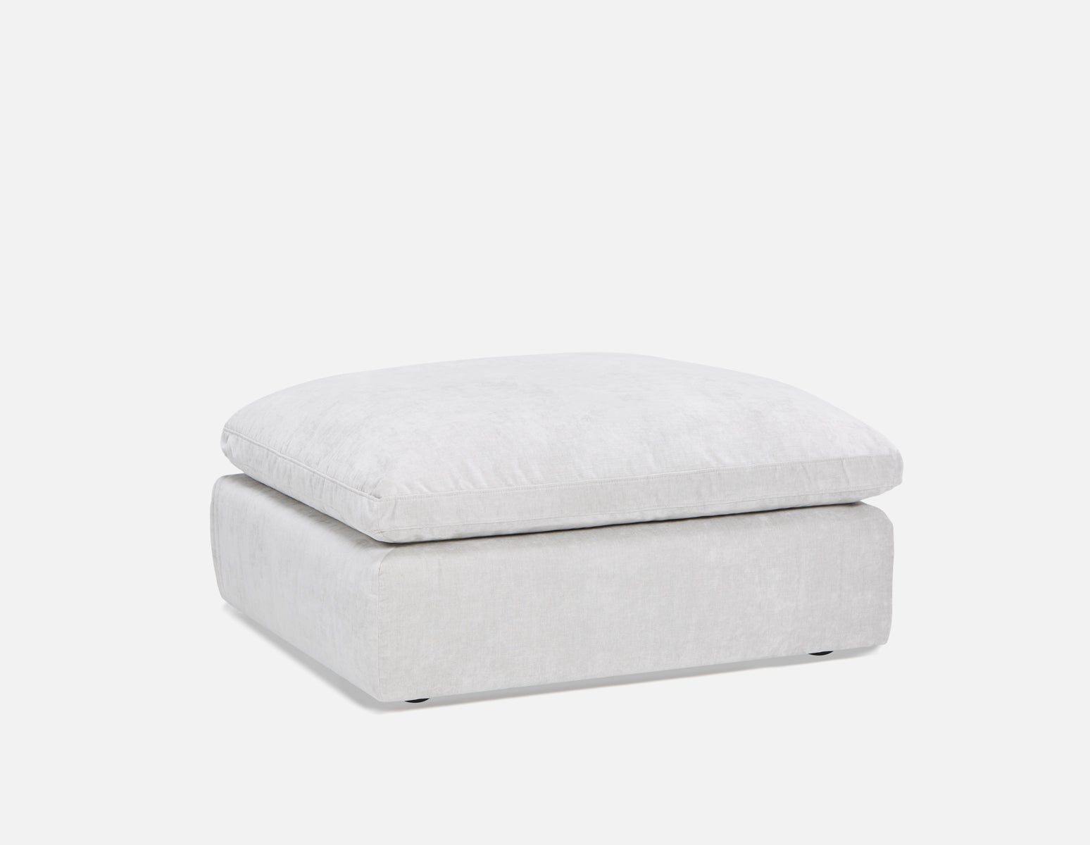 CHABLIS - luxurious ottoman - Light Grey