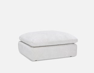 CHABLIS - luxurious ottoman - Light Grey