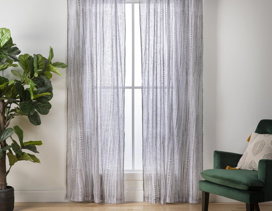 ATHENS set of 2 curtain panels undefined