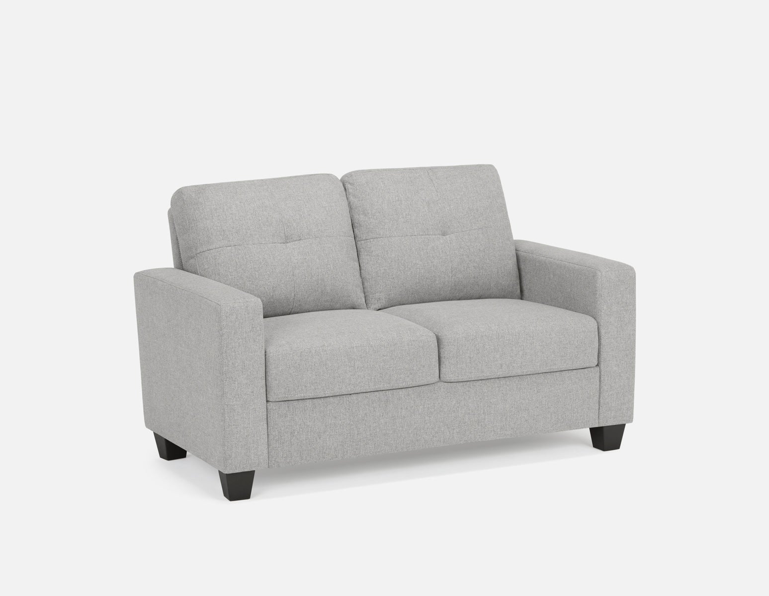 ERIN - loveseat - Light Grey
