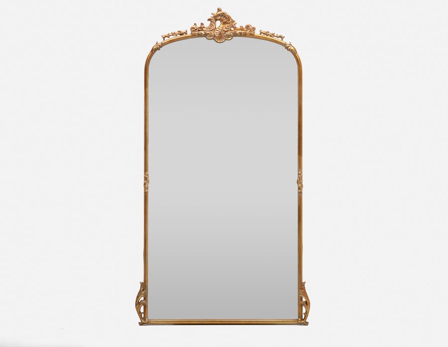 PASCALE iron framed mirror 104 cm x 189 cm undefined