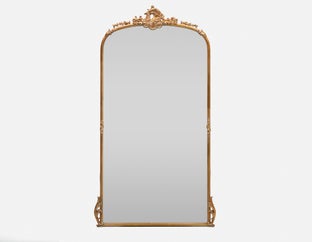 PASCALE - iron framed mirror 104 cm x 189 cm - Gold