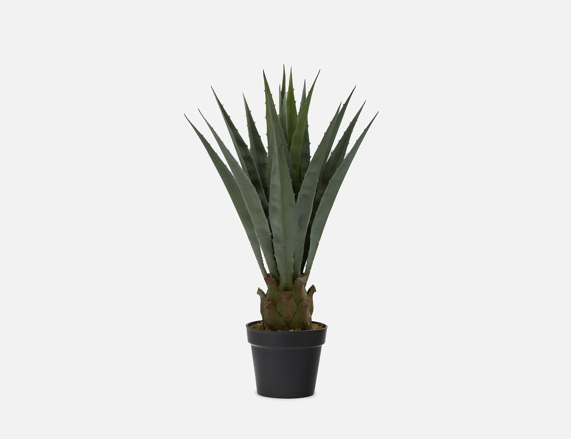AGAVE - plante artificielle en pot 80 cm - Vert