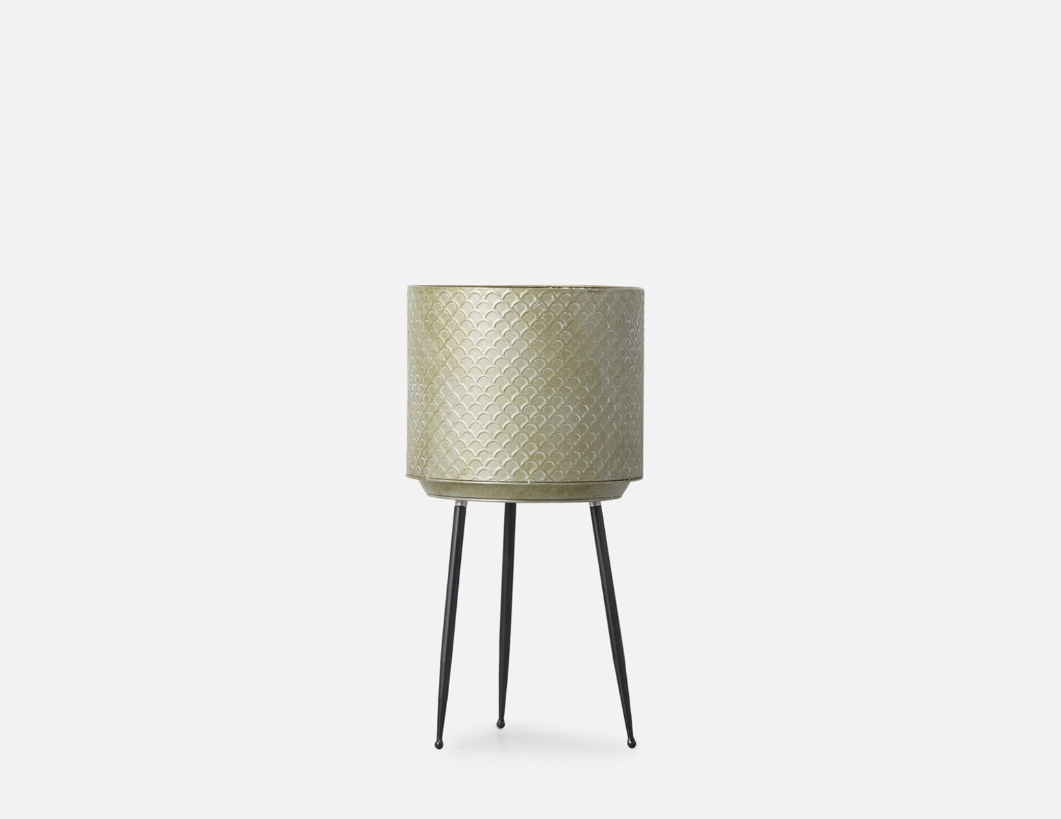 ARON - cache-pot 32 cm - Gris