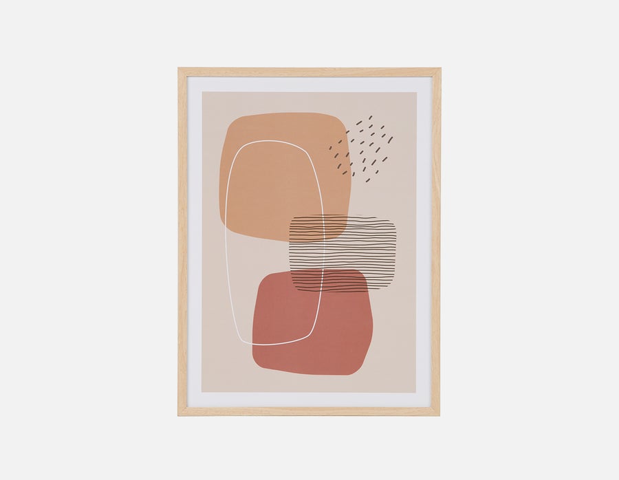 BERNET framed wall art 31x41cm undefined